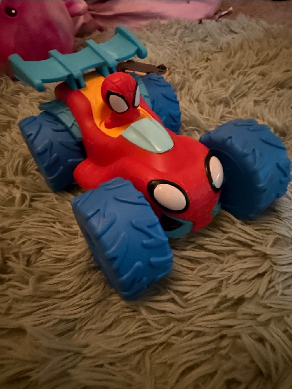 Spiderman toy car